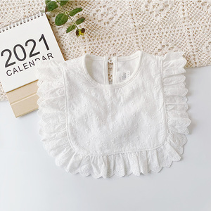 Bavaglini in cotone coreano per neonati, bavaglini primaverili ed estivi di tendenza, per bambini da 0 a 2 anni, in tessuto di cotone. - Product Image 3