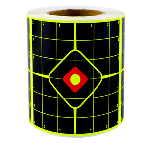 Autocollants de cible de tir réactifs à haute visibilité pour entraînement de précision avec effet éclaboussures et <span class=keywords><strong>grille</strong></span> - Product Image 4