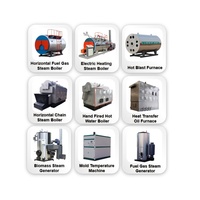 Four à air chaud industriel horizontal entièrement automatique WRF, à fioul et gaz, à faible consommation d'énergie, fabriqué en Chine, à prix compétitif, avec production de vapeur