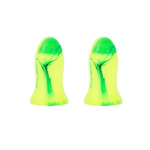 Tapones para los oídos Yadaschi con cancelación de ruido, en forma de campana, amarillos, verdes, coloridos, aislamiento acústico, antironquidos, reutilizables - Product Image 1
