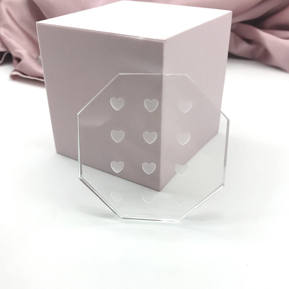 Объем ресниц для наращивания, легкий вес, пластиковый одноразовый держатель клея для ресниц с белой базой, одноразовый