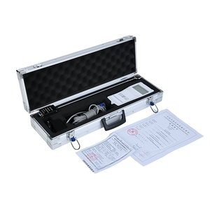 Портативный расходомер скорости потока с цифровым дисплеем, ультразвуковой расходомер воды, прямая цена от производителя для условий с высокой мутностью воды - Product Image 1