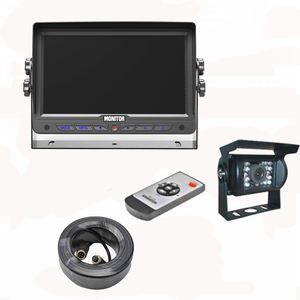 Venta al por mayor de alta definición Tractor coche marcha atrás ayuda CCD cámara de visión trasera de respaldo con pantalla - Product Image 1