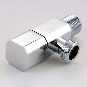 Gute Qualität Messing verchromt Wand montage langlebiges Wassers topp 90 Grad Winkel ventil für Badezimmer - Product Image 5