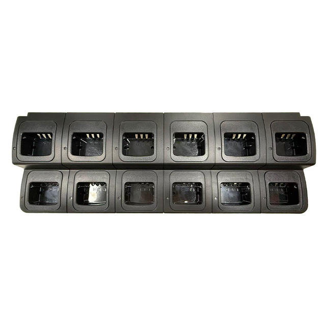 Customizable High Quality Slot Type 12 Way Multi Unit Intelligent Charger for Motorola Walkie Talkie Battery GP328 DP4400
