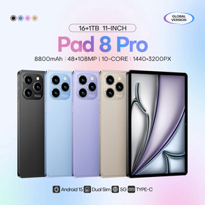 Tablette <span class=keywords><strong>Android</strong></span> pour enfants 11 "1440*3200 Tablette de stockage extensible de 16 + 1 To pour enfants 8 Pro Tablette PC de 48 + 108MP - Product Image 6