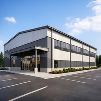Bâtiments en structure acier surélevés conçus sur mesure pour bureaux, gymnases, salles de sport ou villas – Conception 3D gratuite