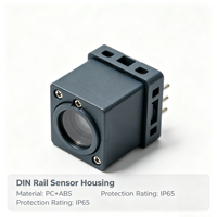 Boîtier de capteur en plastique personnalisé IP65 IP67, moulage par injection, boîtier de capteur OEM ODM pour capteur intelligent industriel IoT
