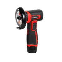 Meuleuse d'angle sans fil professionnelle industrielle 12V sans balais, mini-outil de coupe 75mm, batterie 1300mAh pour la décoration intérieure