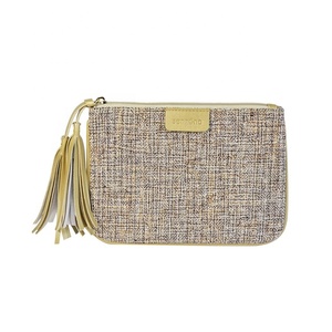 Japan Style Senda Cotton Canvas Women's Travel <b>Wallet</b> Mobile Phone Holder 2019 Mini Slim <b>Waterproof</b> Multi-Function Made Vietnam - Product Image 2