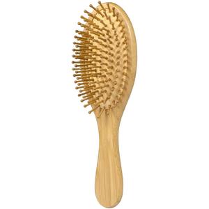 Brosse à cheveux en bambou biodégradable à long manche, élégante et confortable, pour masser le cuir chevelu et démêler les cheveux - Product Image 1