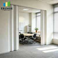 Paravent accordéon en aluminium, cloison pliante rétractable pour un espace intérieur flexible