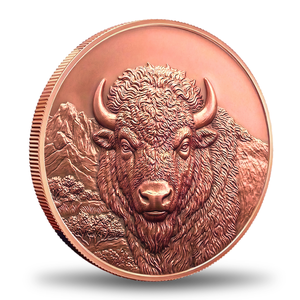 Pièce de monnaie en cuivre fin 999, 1 once, motif <span class=keywords><strong>bison</strong></span> américain, relief 3D, faune <span class=keywords><strong>nord</strong></span>-américaine, pièce de collection ronde, vente en gros - Product Image 2
