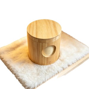 Wooden <b>Pet</b> Urn 12x12x12 Cremation <b>Box</b> Airtight Desktop <b>Memorial</b> <b>For</b> Dog Cat - Product Image 5