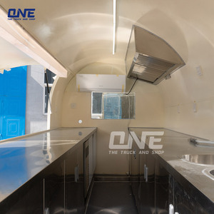 Xe đẩy bán cà phê lưu động giá rẻ, xe bán đồ ăn đường phố, xe bán nước ép trái cây, quán cà phê lưu động - Product Image 4