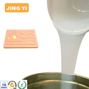 מפעל מכירות סיליקון פלטינה נוזלי עבור גומי מוצר עור עור פצע מודול פצע עור אימון תפר אימון כרית סיליקון רך - Product Image 5