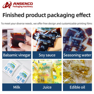 Automatic Multifunctional Quantitative Filling Bag <b>Making</b> Sealing Cutting Machine for Food Beverage Chemical Film/<b>Pouch</b> - Product Image 6