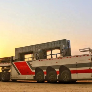 Brand New Design Pole Transport Semi-<b>trailer</b> Sy9401tyc Use for Transporting Prefabricated Wall Panels - Product Image 2