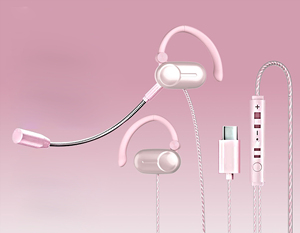 Auricolari USB-C <span class=keywords><strong>con</strong></span> Microfono e Controllo a Distanza per <span class=keywords><strong>iPhone</strong></span> 15/16/17, Design Over-Ear <span class=keywords><strong>con</strong></span> Cancellazione del Rumore - Product Image 3