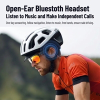 Occhiali Audio Intelligenti con Traduzione AI, Suono Stereo, Cuffie con Cancellazione del Rumore ENC, Protezione UV400, Occhiali da Sole IPX5