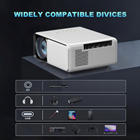 Rigal-Proyector inteligente de película de 120 pulgadas, Mini proyector para teléfono móvil Android, 4G, proyector para película