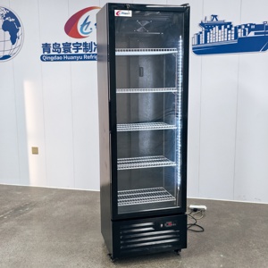 Congelador vertical de exhibición con puerta de vidrio de 400L para bebidas, enfriador de <span class=keywords><strong>cerveza</strong></span>, nevera de exhibición para hoteles, hogares y tiendas - Product Image 6