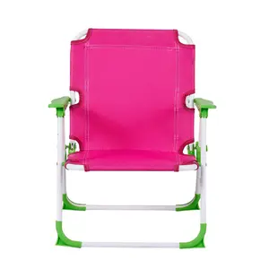 絶妙なデザインOEMカスタマイズされたサンシェード付き折りたたみ椅子子供用折りたたみビーチチェア傘付き