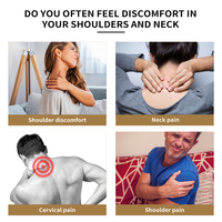 Huile de massage pour les épaules et le cou à base d'herbes biologiques, marque privée OEM, huile de massage corporel essentielle pour soulager les douleurs musculaires