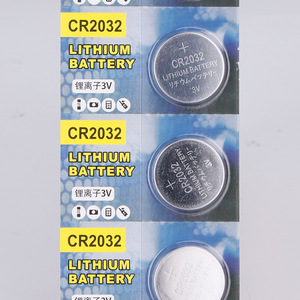 Pile au lithium CR2032 3V, pile bouton pour appareils électroniques et dispositifs, lot de 5, emballée sous blister - Product Image 3