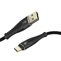 Kabel Data USB 3.0 Bentuk Ikan dengan Konduktor Tembaga Murni, Pengisian Cepat 2.4A, dan Transfer Data untuk Komputer dan Ponsel