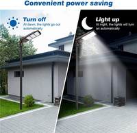 Lampe de rue LED de type boîte à chaussures avec garantie de 7 ans, ETL DLC, 200w 250w 300w, capteur de lumière, 3cct, 3puissances, IP66, luminaire intelligent pour parking extérieur