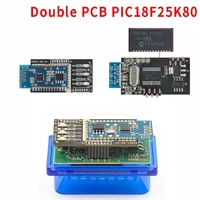 Mini ELM327 Bluetooth V1.5 con Doble Chip PIC18F25K80, Escáner OBD2 WIFI ELM 327 V1.5, Herramienta de Diagnóstico Universal para Android e iOS