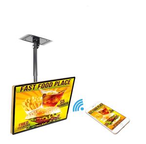 Écran publicitaire LCD BOE de 32 pouces à montage au plafond pour intérieur, avec graphiques animés |   Écran <span class=keywords><strong>tactile</strong></span> ultra-fin HD compatible OEM - Product Image 6