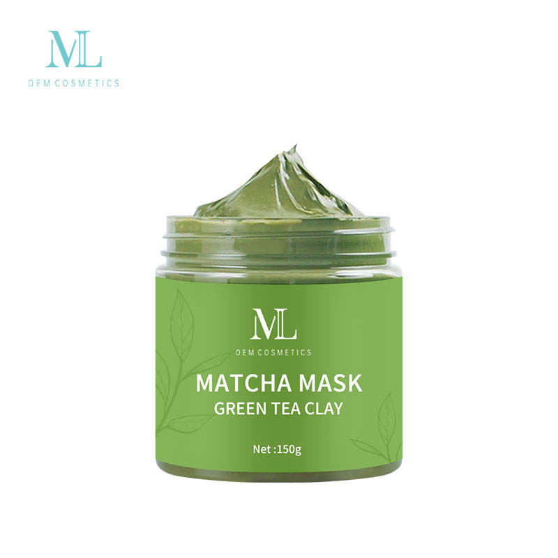 Masque à l'argile au thé vert Matcha