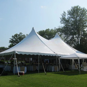 Grandes tentes portables d'extérieur faciles à monter pour événements, structure en aluminium, tissu PVC, pour mariages et fêtes, capacité 100 à 300 personnes, tente en forme de A - Product Image 3