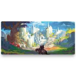 Nhà Máy Tùy Chỉnh Thiết Kế Chống Thấm Nước Màu Sắc Phim Hoạt Hình Mô Hình Cao Su Tự Nhiên Lớn Chuột Chơi Game Pad - Product Image 2