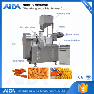 自动奇多膨化奶酪零食食品膨化机玉米粒膨化挤出机 - Product Image 2