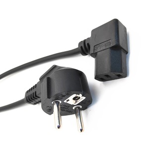 สายไฟ Cee To Iec 10A 250V ชนิดสายพีวีซี แบบ Sjt สำหรับใช้กับคอมพิวเตอร์ จอภาพ ทีวี และเครื่องใช้ไฟฟ้า - Product Image 2