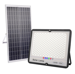 Projecteur LED Solaire 300W IP67 Extérieur Étanche Télécommande 5000K Lumière du Jour Semi Encastré Corps en Plastique Certifié CE - Product Image 5