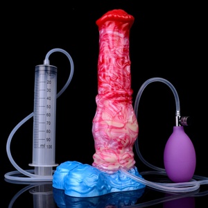 Liquid Silicone Anal <b>Dildo</b> Strong Suction Cup Lifelike Penis Colorful Funny <b>Dildo</b> Men Adult Sex Toys for Couples Lesbians - Product Image 3