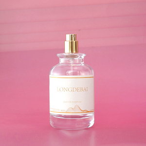 Wholesale Custom Clear Matte Round Perfume Spray <b>Bottles</b> 30ml 50ml 100ml Eco-friendly <b>Empty</b> <b>Glass</b> <b>Bottle</b> with Marble Cap - Product Image 6