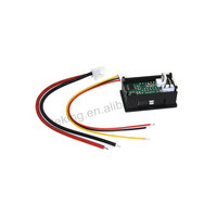 Jeking-amperímetro Digital y voltímetro, 0-100V, 10A, 50A, 100A, LED, DC, doble pantalla, IC, DC0-100V