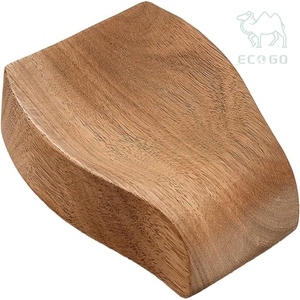 Heat Resistant Acacia Wood Kitchen Scoop Holder Storage Tray Cutlery Utensil Countertop Organizer Spoon Stand - Product Image 1