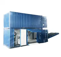Containerized Mobile Weighing And Bagging Unit Grain Depot Bagging Plant