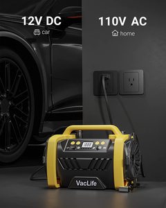 <span class=keywords><strong>AC</strong></span>/ DC Máy Nén Khí Xe Lốp Inflator Heavy Duty Bơm Lốp Bơm Hơi Ánh Sáng Trọng Lượng Xách Tay - Product Image 5