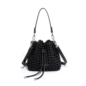 Wholesale Small Crossbody bag Female small Handbag Fashion Hollow Bucket Tote Bag For Women