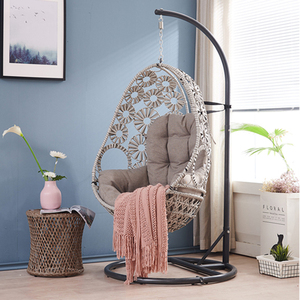 Hanging <b>Swing</b> Chair <b>Hammock</b> Patio Steel With Stand for Indoor Outdoor Use Metal Customized Waterproof Polyester Modern Leisure - Product Image 3