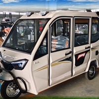 3 Tekerlekli Elektrikli Triportör 2000W 3000W Elektrikli Mobilite Triportörü Tam Kapalı Amortisörlü