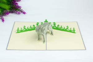 Artisanat 3D personnalisé en papier animalier pour les décorations de festival-Cadeaux créatifs d'art pop-up bricolage pour les célébrations - Product Image 6