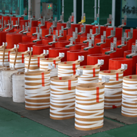 Transformateur de distribution triphasé 10 kV vers 400 V / 415 V, type sec en résine coulée SCB13, tout en cuivre, alimentation électrique intérieure